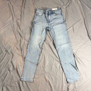 American Eagle "Mom Jean" Super High Rise Size 2 Long